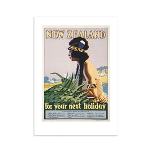 Next Holiday NZ A4 Print