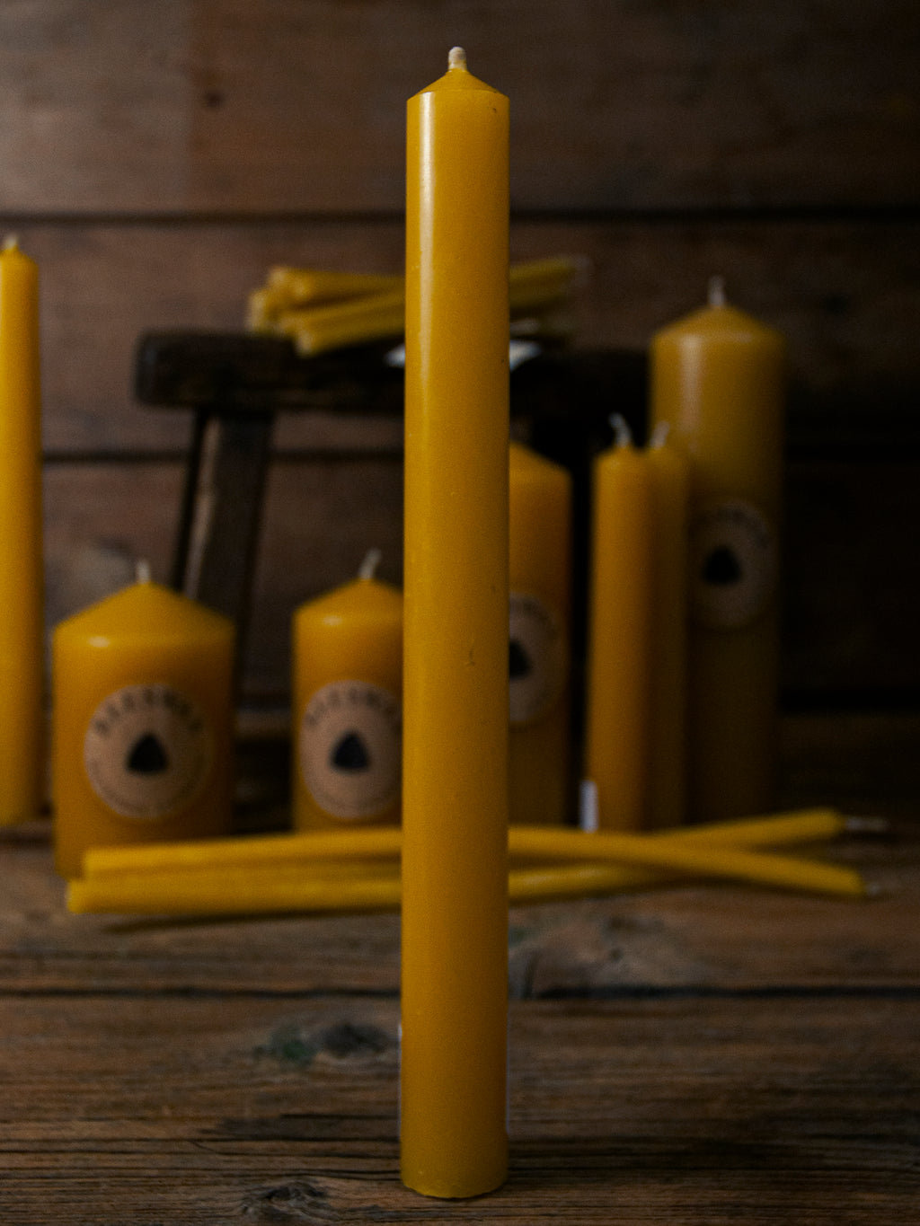 Beeswax Candle - 240mm