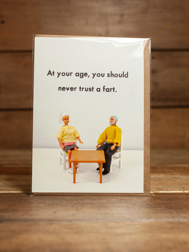 Card - Never Trust a Fart