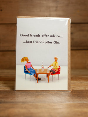 Card - Friend Offers Gin