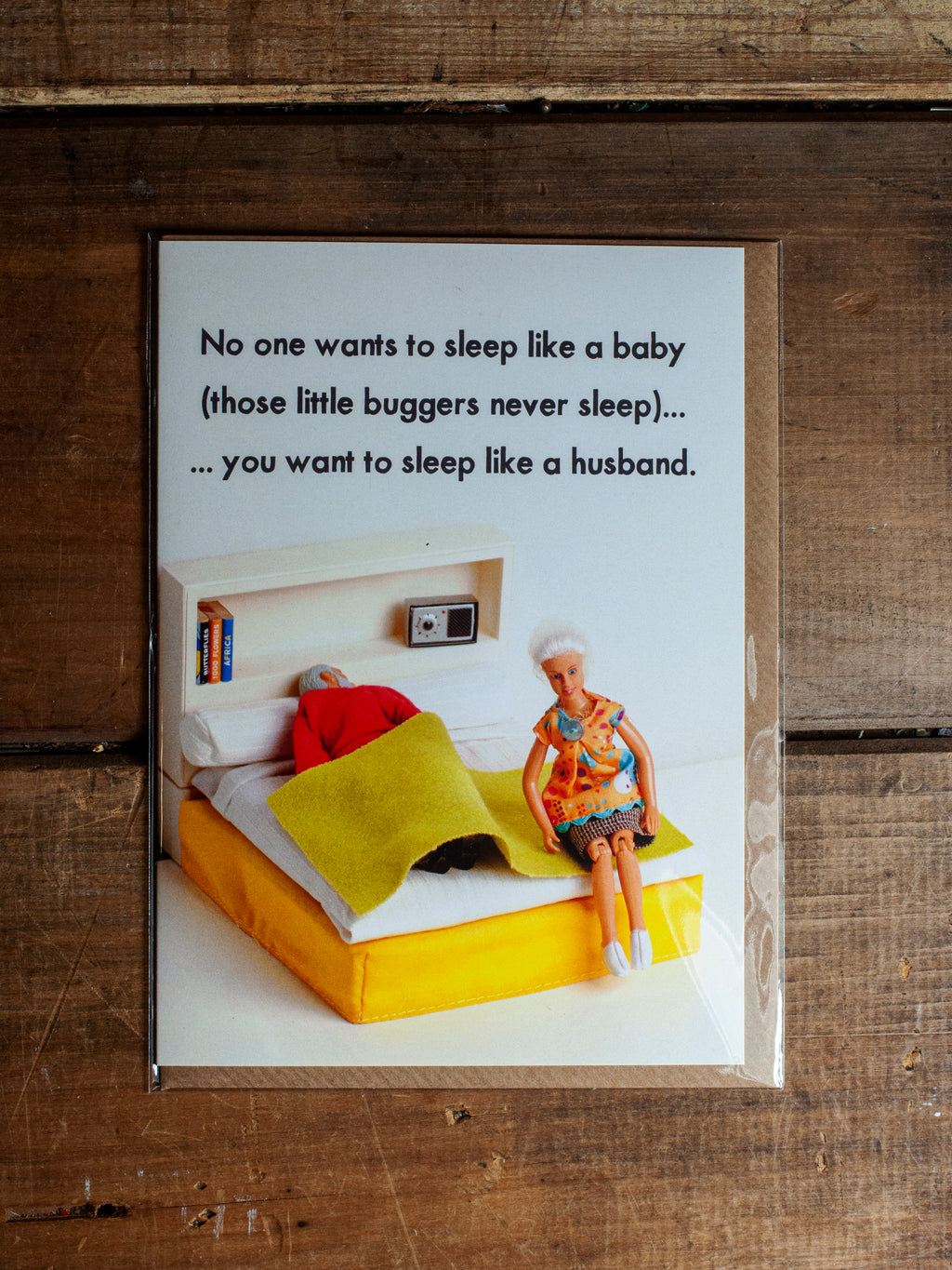 Card - Sleeps Like a Husband