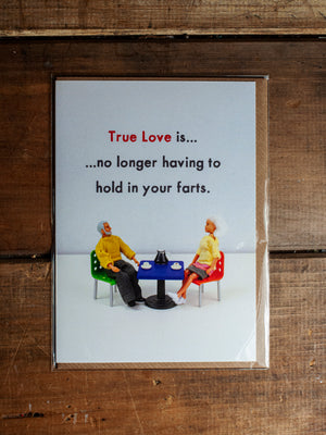 Card - True Love Holding In