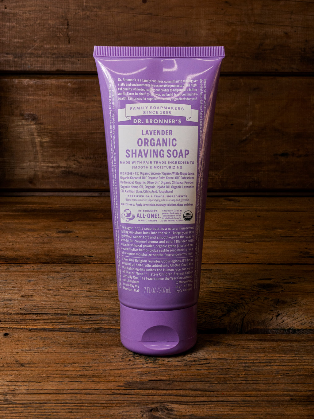 Dr Bronner Lavender Shaving Soap