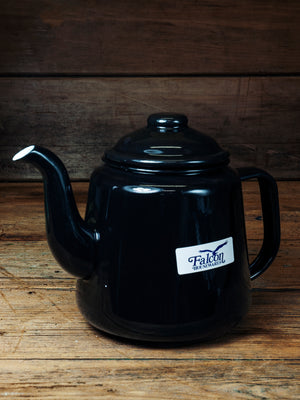 Falcon Enamel Teapot - Black