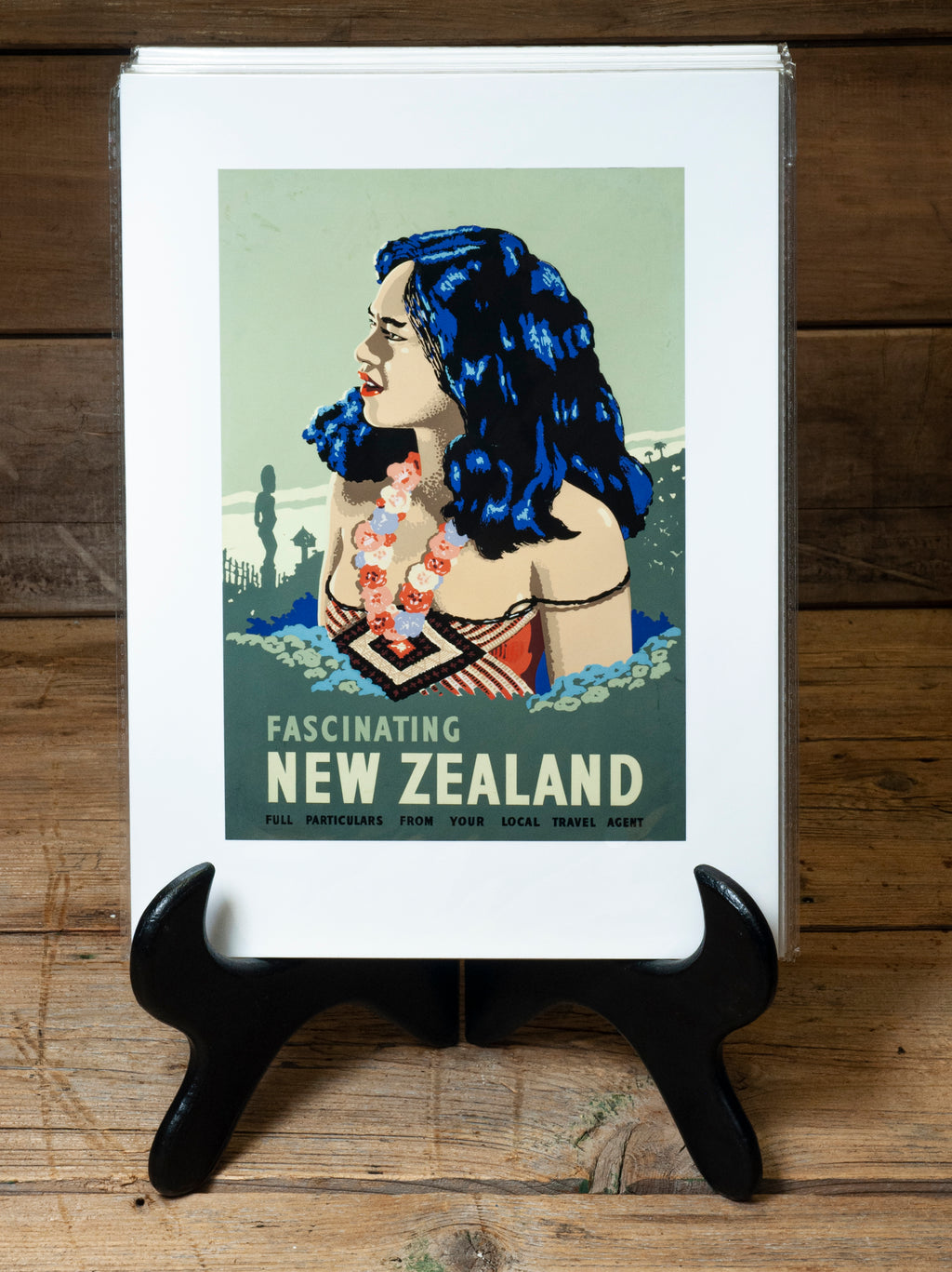 Fasinating New Zealand A4 Print