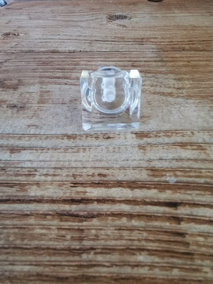 Square Glass Knob