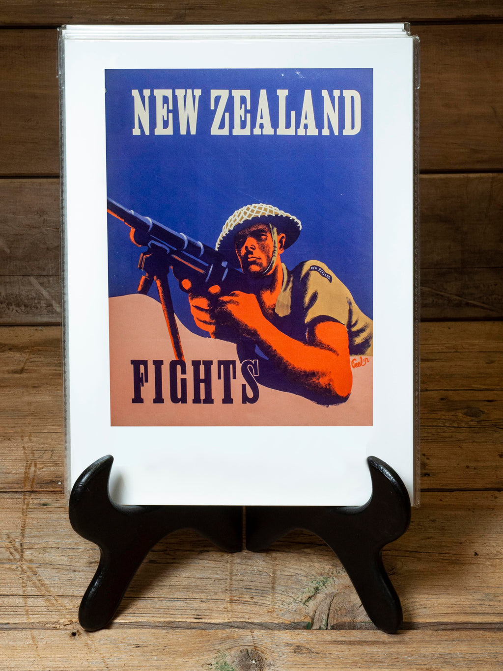 NZ Fights War A4 Print
