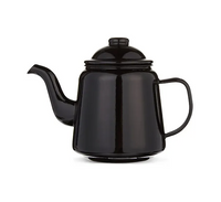 Falcon Enamel Teapot - Black