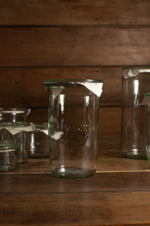 Weck | Cylinder Jar with Glass Lid | 1000ml